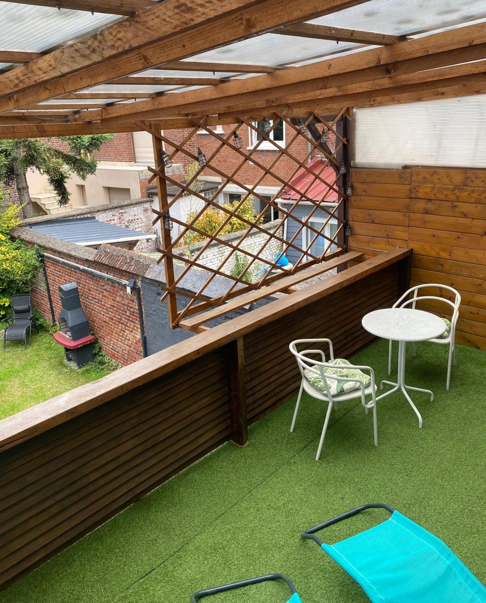Ferienwohnung La Terrasse, Train Lens - Paris Trajet D'Environ 1 Heure 10 Minutes Exterior foto